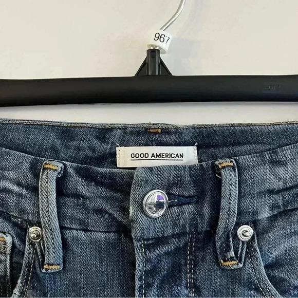 967 Good American Good Legs Crop Size 2/26 - Picture 2 of 4